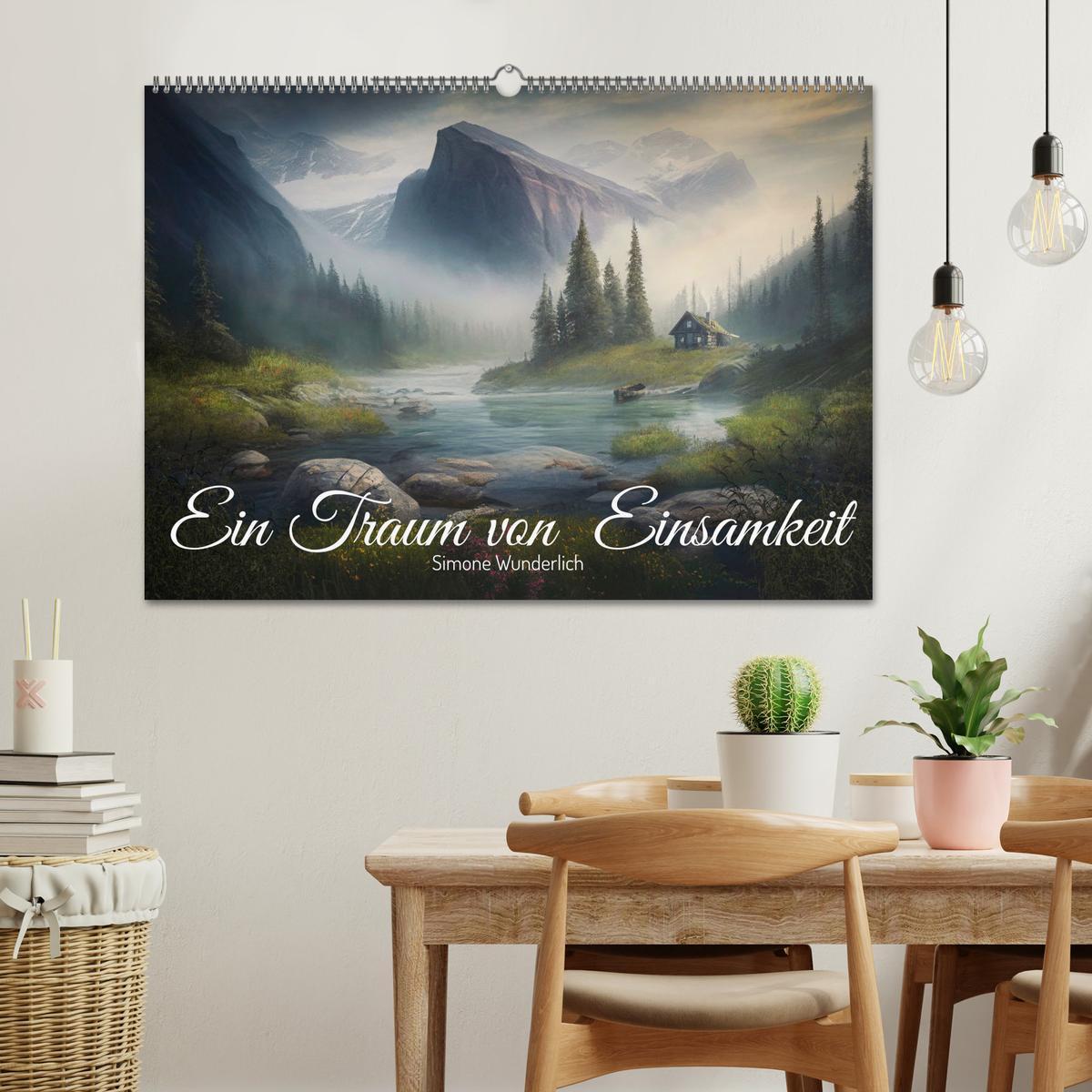 Bild: 9783383909993 | Ein Traum von Einsamkeit (Wandkalender 2025 DIN A2 quer), CALVENDO...