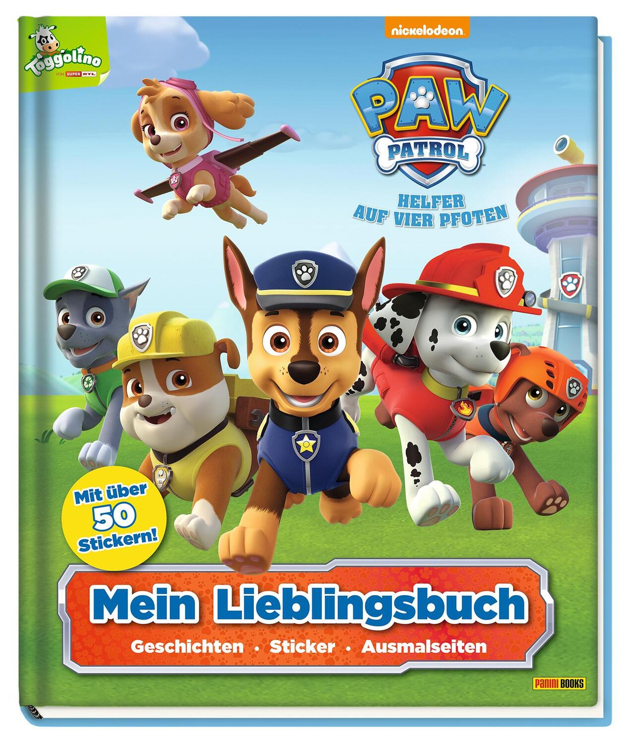 Cover: 9783833236778 | PAW Patrol: Mein Lieblingsbuch | Geschichten, Sticker, Ausmalseiten