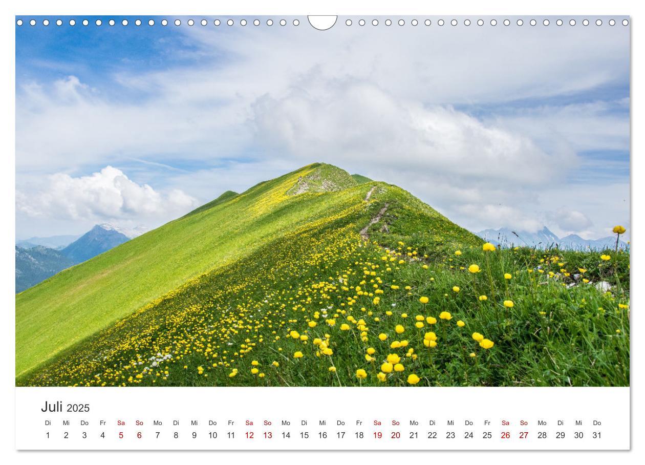 Bild: 9783435274185 | Schweiz - Faszination Natur (Wandkalender 2025 DIN A3 quer),...