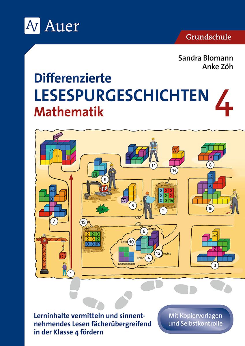 Cover: 9783403080725 | Differenzierte Lesespurgeschichten Mathematik 4 | Blomann (u. a.)