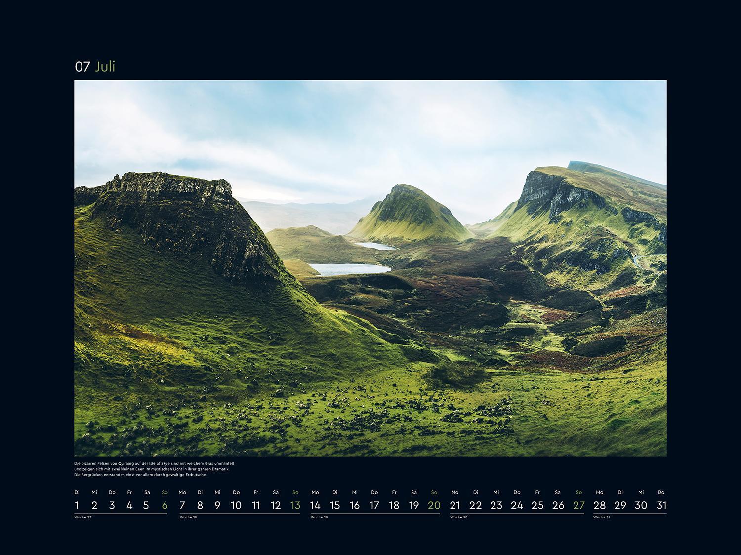 Bild: 9783965913462 | Schottland - KUNTH Wandkalender 2025 | Kalender | 14 S. | Deutsch