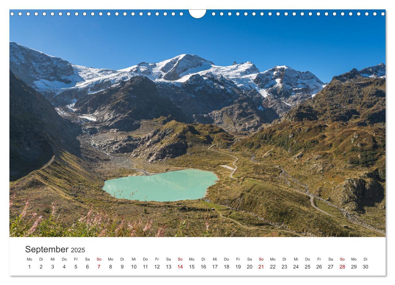 Bild: 9783435480555 | Schweizer Alpenpässe (Wandkalender 2025 DIN A3 quer), CALVENDO...