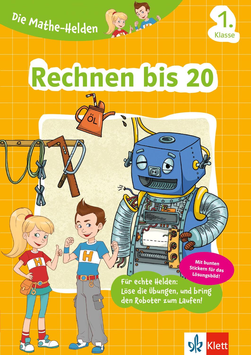 Cover: 9783129494172 | Klett Die Mathe-Helden Rechnen bis 20 1. Klasse | Broschüre | Deutsch