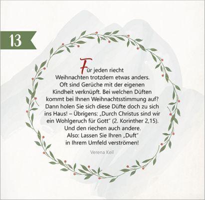 Bild: 9783957349156 | Zeit der Wunder - Aufstellbuch | 24 Atempausen für die Weihnachtszeit.