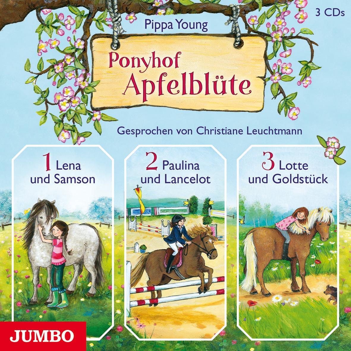 Cover: 9783833737411 | Ponyhof Apfelblüte Folge 1-3 | Pippa Young | Audio-CD | 3 Audio-CDs