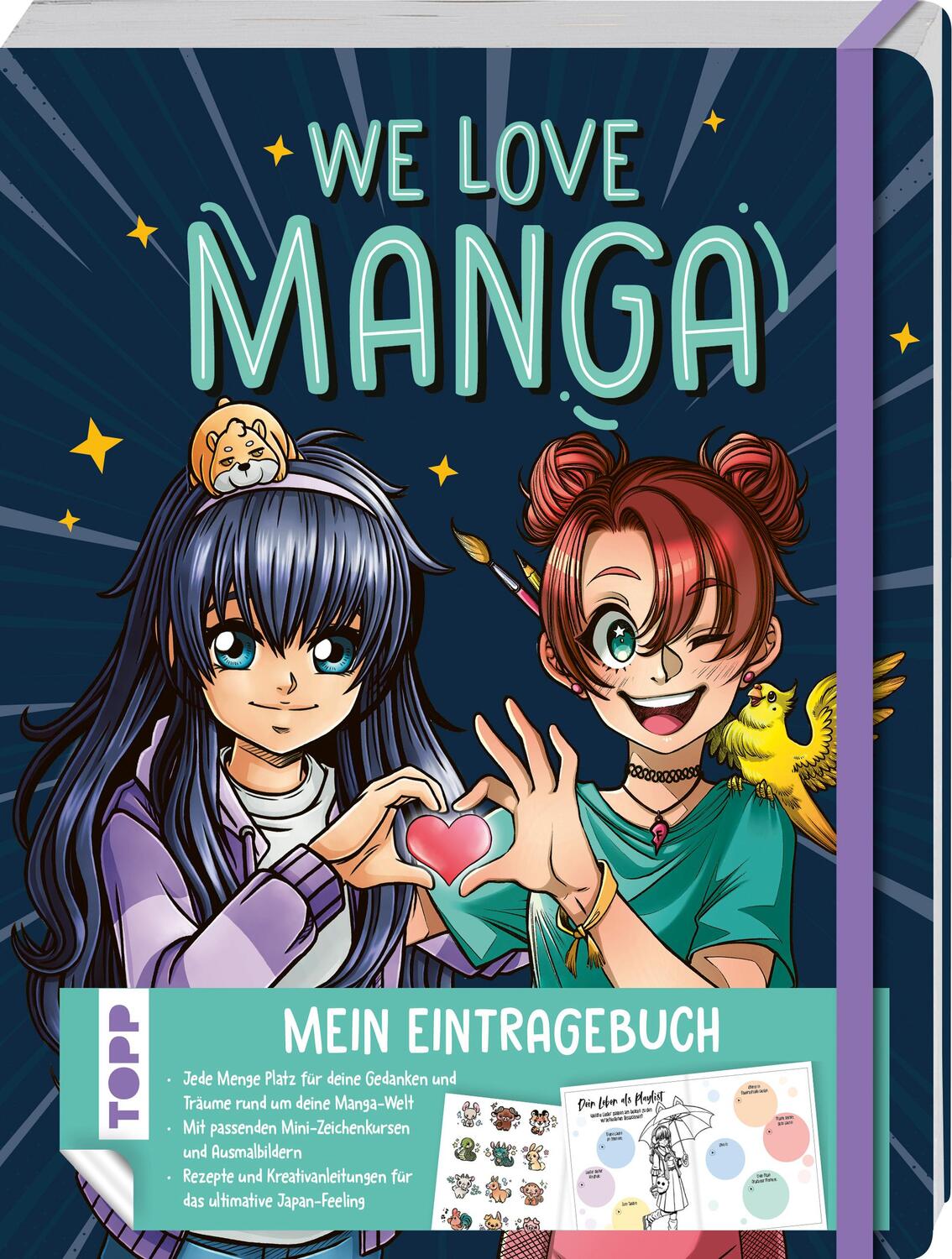 Cover: 9783735891297 | We love Manga. Eintragebuch | Taschenbuch | 208 S. | Deutsch | 2024