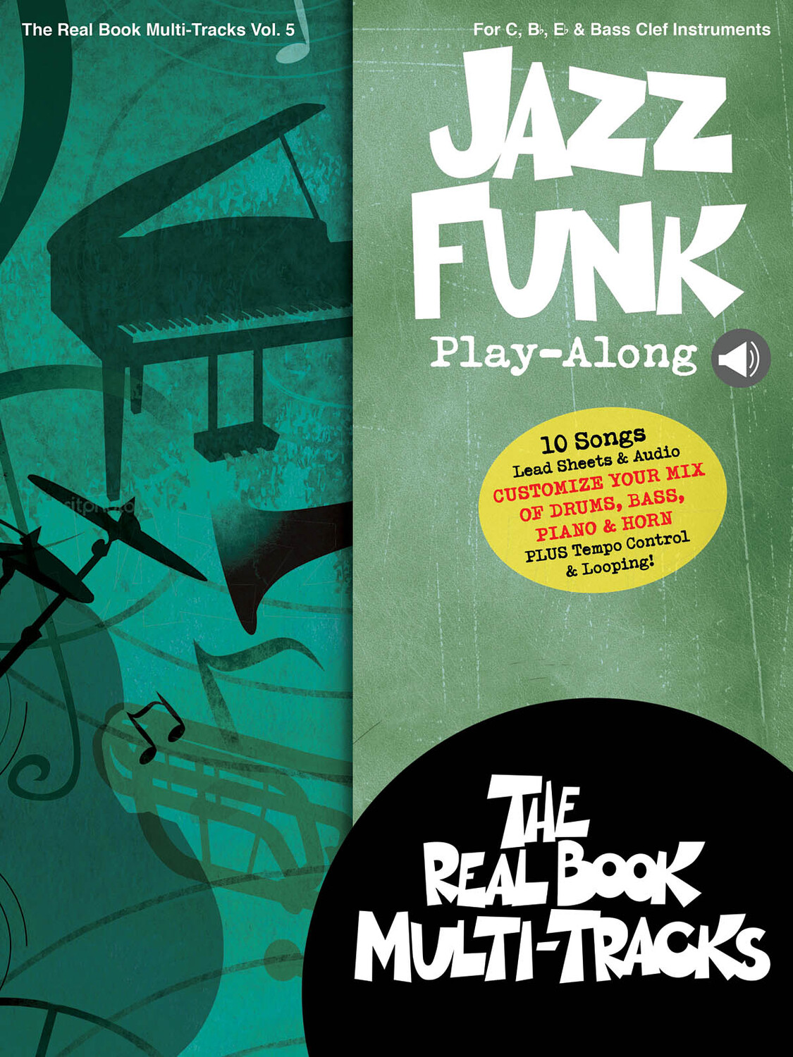 Cover: 888680644574 | Jazz Funk Play-Along | Real Book Multi-Tracks Volume 5 | 2017