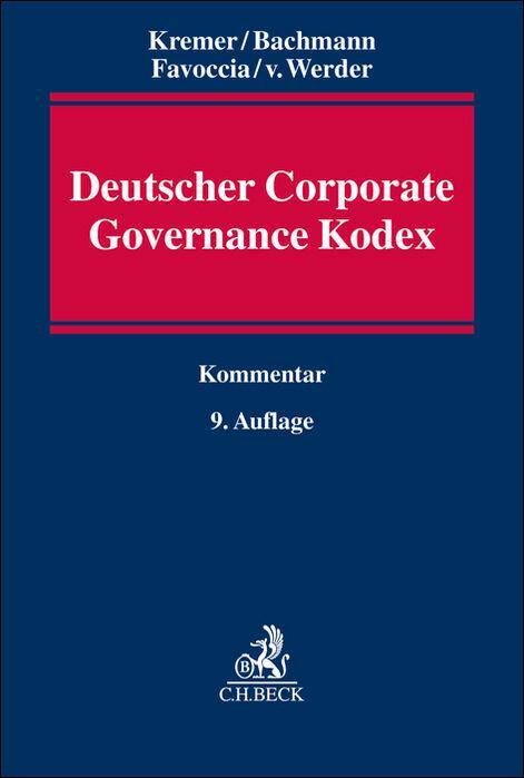 Cover: 9783406796470 | Deutscher Corporate Governance Kodex | Thomas Kremer (u. a.) | Buch