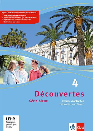 Cover: 9783126221467 | Découvertes Série bleue 4. Cahier d'activités mit Audios und Filmen...