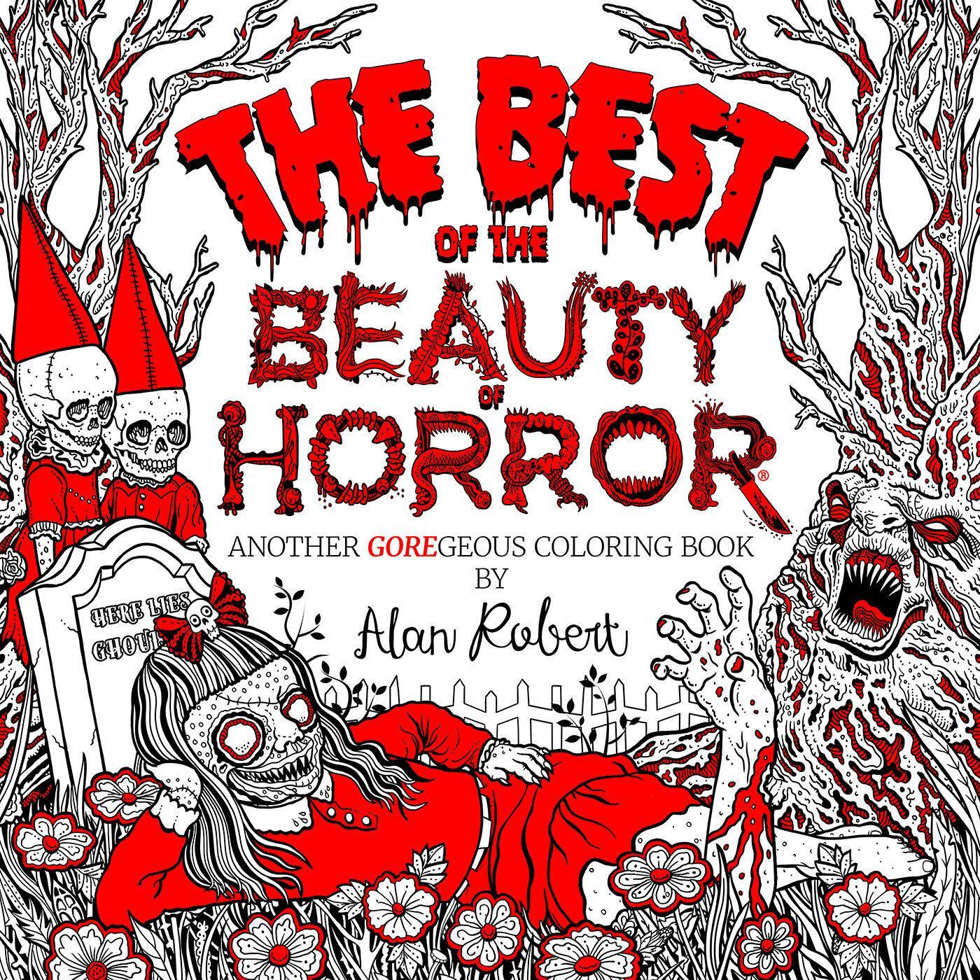 Cover: 9798887240886 | The Best of the Beauty of Horror: Another Goregeous Coloring Book