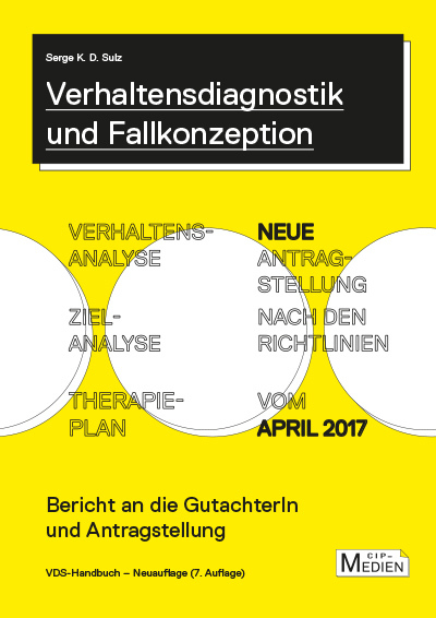 Cover: 9783862940516 | Verhaltensdiagnostik und Fallkonzeption | Serge K D Sulz | Buch | 2017