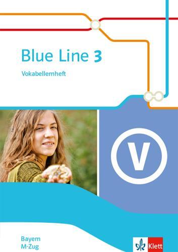 Cover: 9783125482357 | Blue Line 3 M-Zug. Ausgabe Bayern. Vokabellernheft Klasse 7 | Deutsch