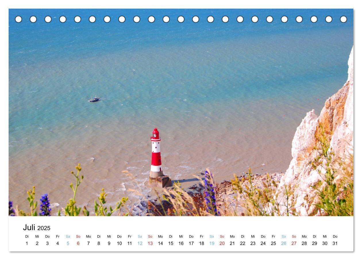 Bild: 9783435172221 | East Sussex (Tischkalender 2025 DIN A5 quer), CALVENDO Monatskalender