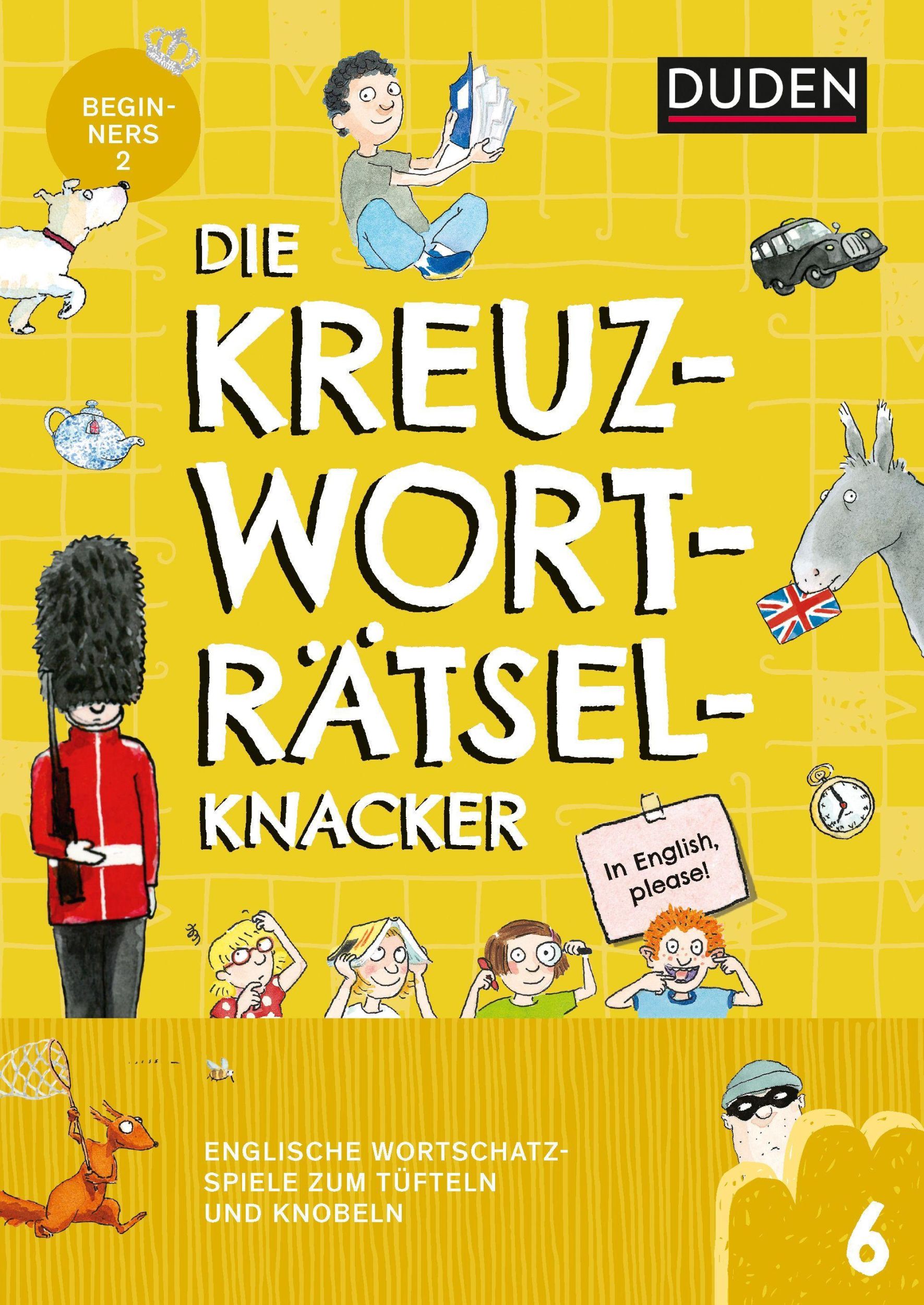 Cover: 9783411721085 | Die Kreuzworträtselknacker - Englisch 2. Lernjahr (Band 6) | Eck