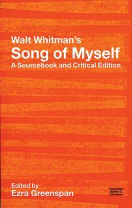 Cover: 9780415275446 | Walt Whitman's Song of Myself | A Sourcebook and Critical Edition