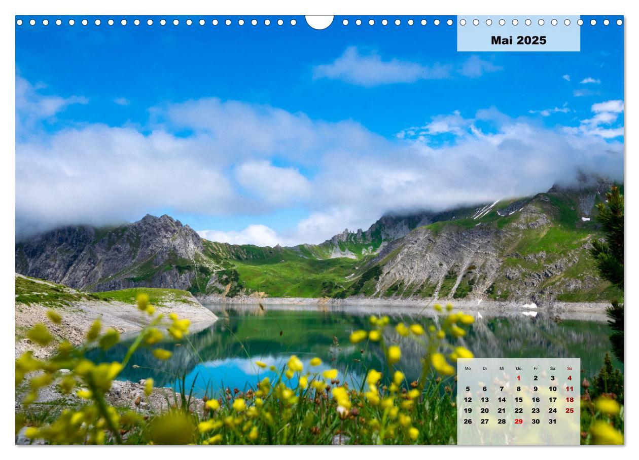 Bild: 9783435023660 | Lünersee - die blaue Perle der Alpen (Wandkalender 2025 DIN A3...