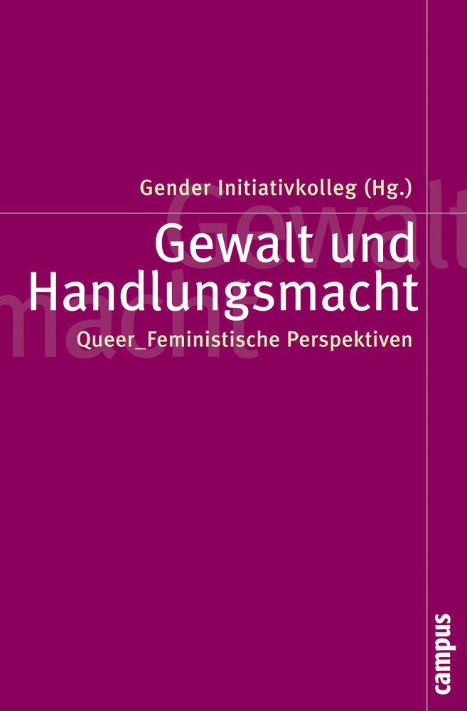 Cover: 9783593397818 | Gewalt und Handlungsmacht | Queer_Feministische Perspektiven | Buch