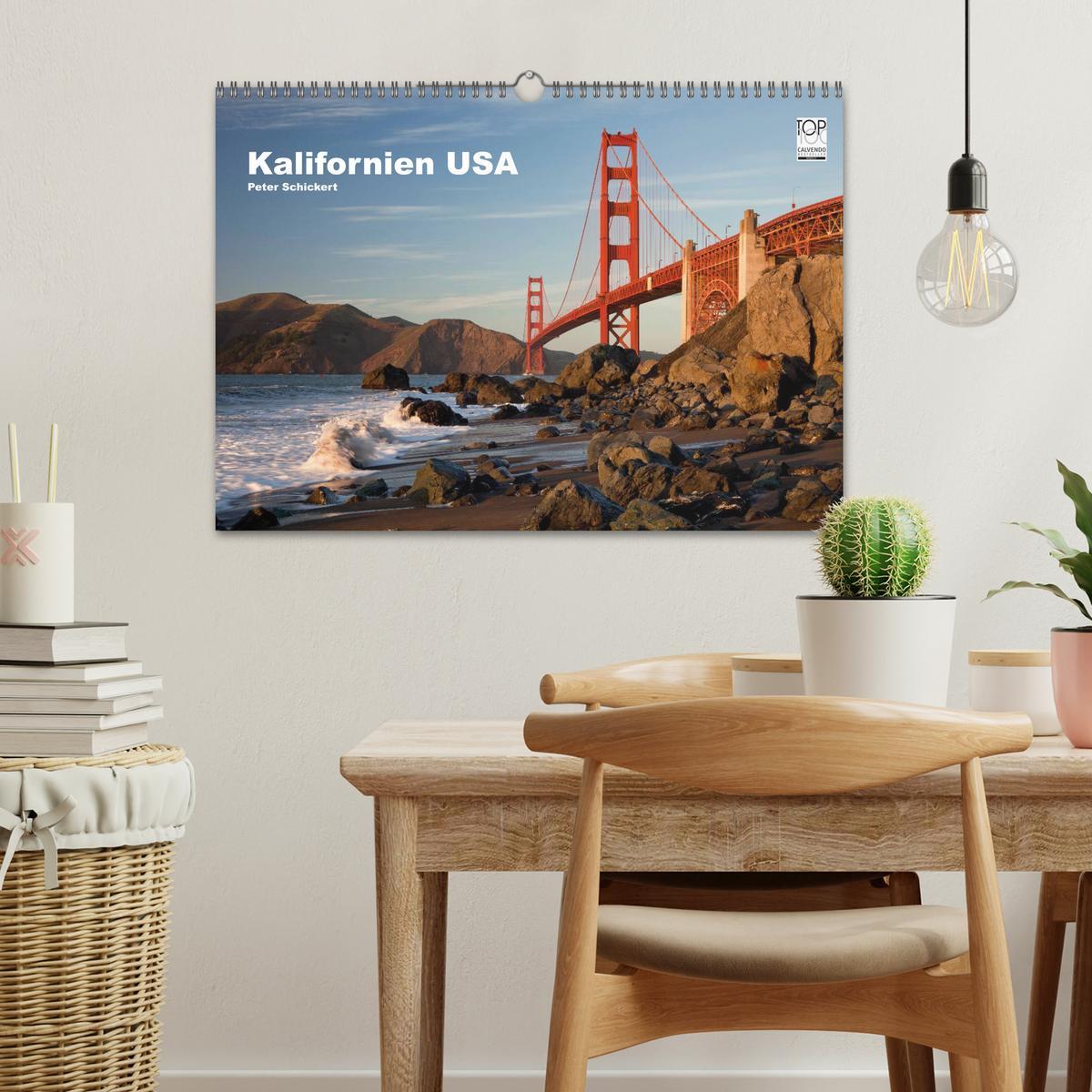 Bild: 9783435825691 | Kalifornien USA (Wandkalender 2025 DIN A3 quer), CALVENDO...