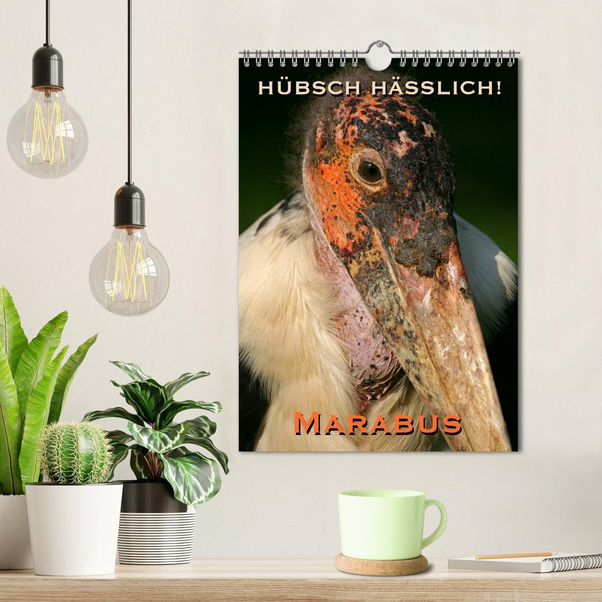 Bild: 9783457067819 | Hübsch hässlich! Marabus (Wandkalender 2025 DIN A4 hoch), CALVENDO...