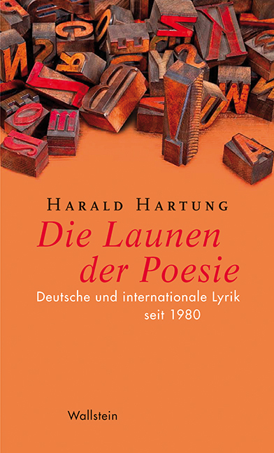 Cover: 9783835313804 | Die Launen der Poesie | Deutsche und internationale Lyrik seit 1980