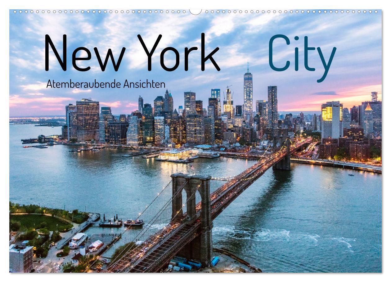 Cover: 9783675625341 | New York City - Atemberaubende Ansichten (Wandkalender 2024 DIN A2...