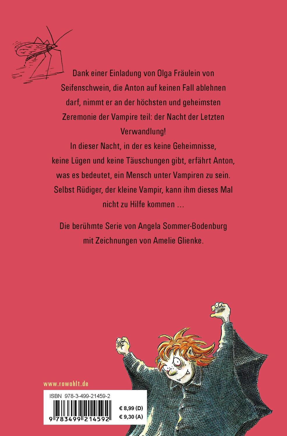 Rückseite: 9783733508302 | Der kleine Vampir und die Letzte Verwandlung | Angela Sommer-Bodenburg