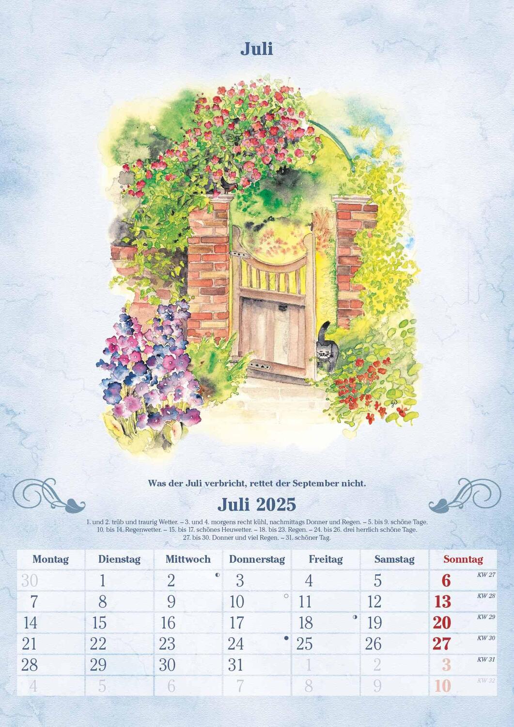 Bild: 4251732343415 | 100-jähriger Kalender 2025 - Bildkalender A3 (29,7x42 cm) - mit...