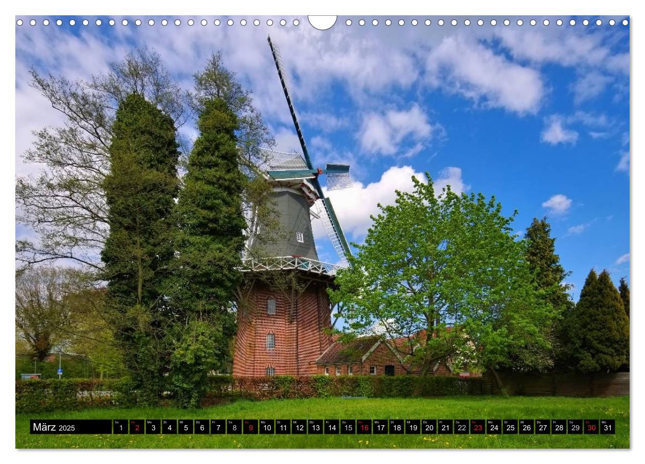 Bild: 9783435499915 | Papenburg und das Rheiderland (Wandkalender 2025 DIN A3 quer),...