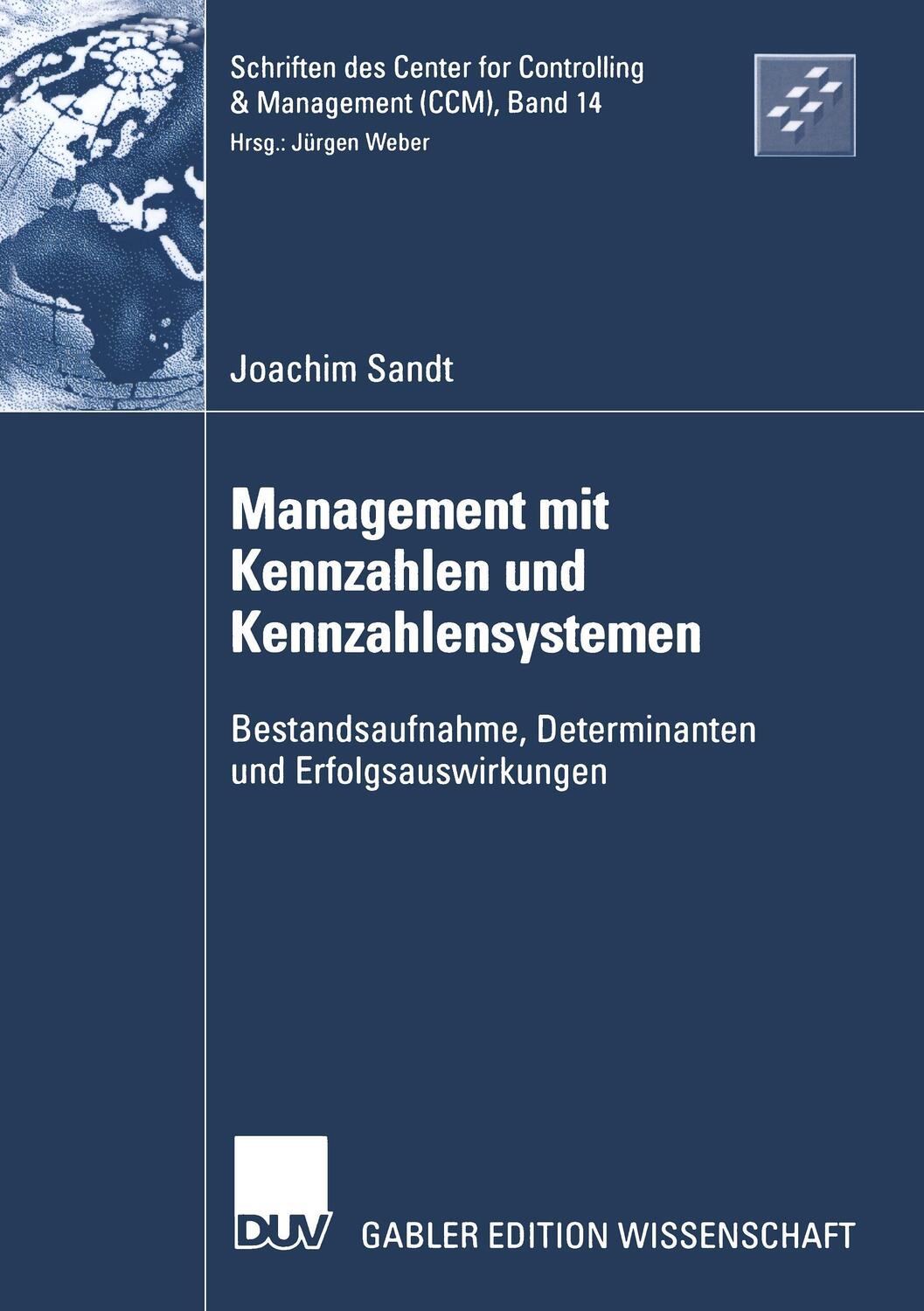 Cover: 9783824481552 | Management mit Kennzahlen und Kennzahlensystemen | Joachim Sandt