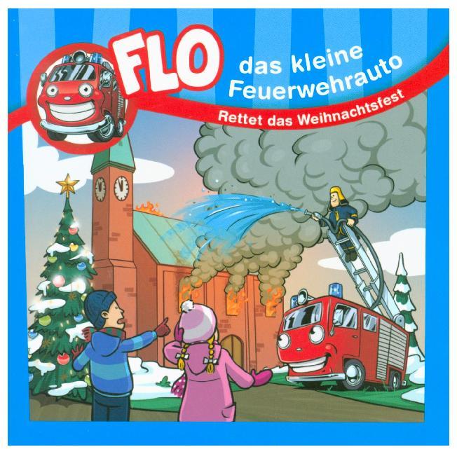 Cover: 9783957342201 | Rettet das Weihnachtsfest - Minibuch | Flo, das kleine Feuerwehrauto