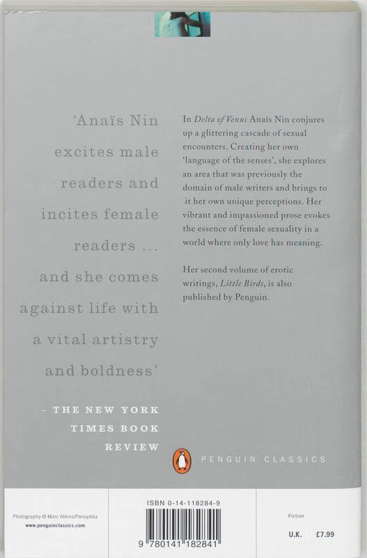 Rückseite: 9780141182841 | Delta of Venus | Anaïs Nin | Taschenbuch | Penguin Modern Classics