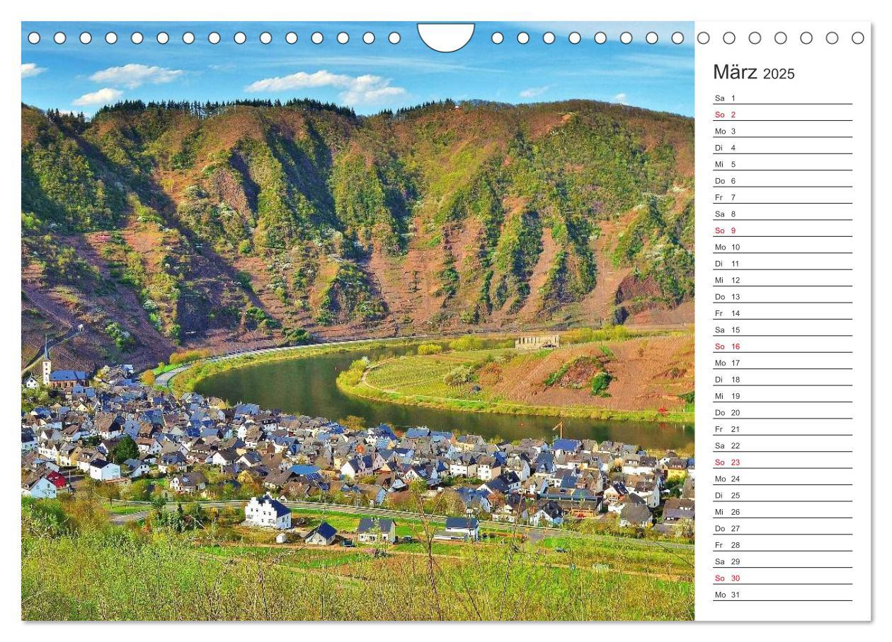 Bild: 9783435549252 | Bildschön - Die Mosel (Wandkalender 2025 DIN A4 quer), CALVENDO...