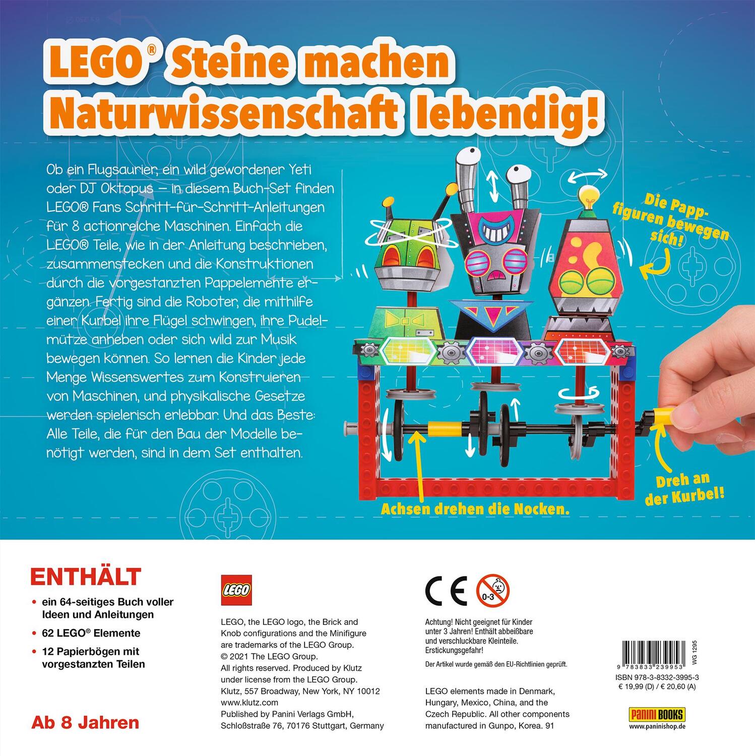 Rückseite: 9783833239953 | LEGO® Verrückte Maschinen: Mit 8 Modellen! | Taschenbuch | 64 S.