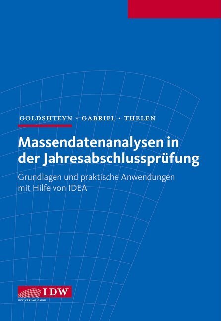Cover: 9783802118838 | Massendatenanalysen in der Jahresabschlussprüfung | Goldshteyn (u. a.)