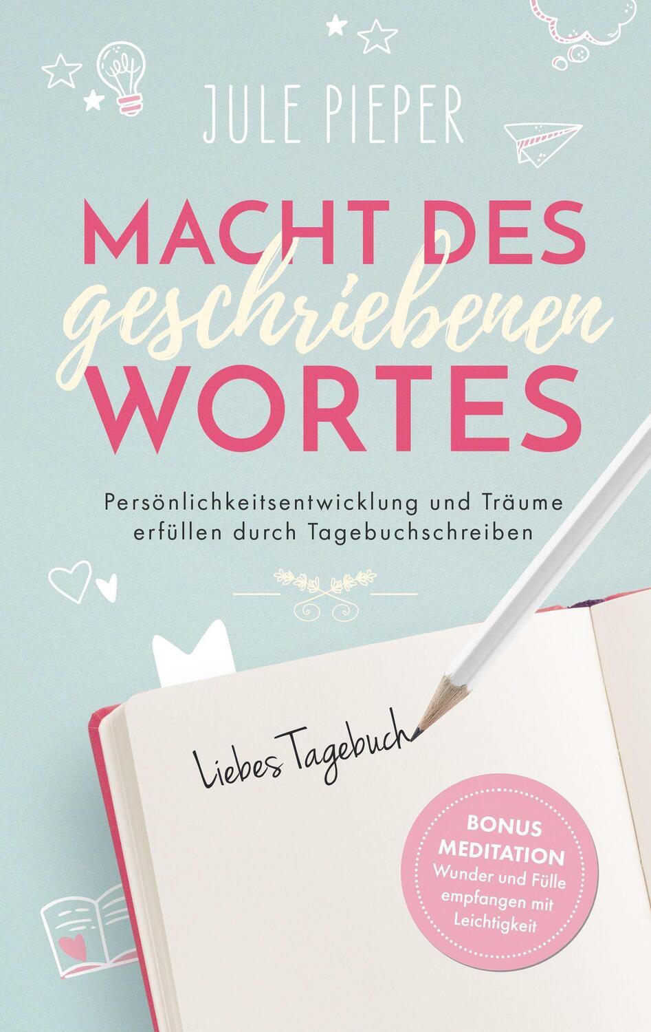 Cover: 9783985951512 | Macht des geschriebenen Wortes | Jule Pieper | Taschenbuch | Deutsch