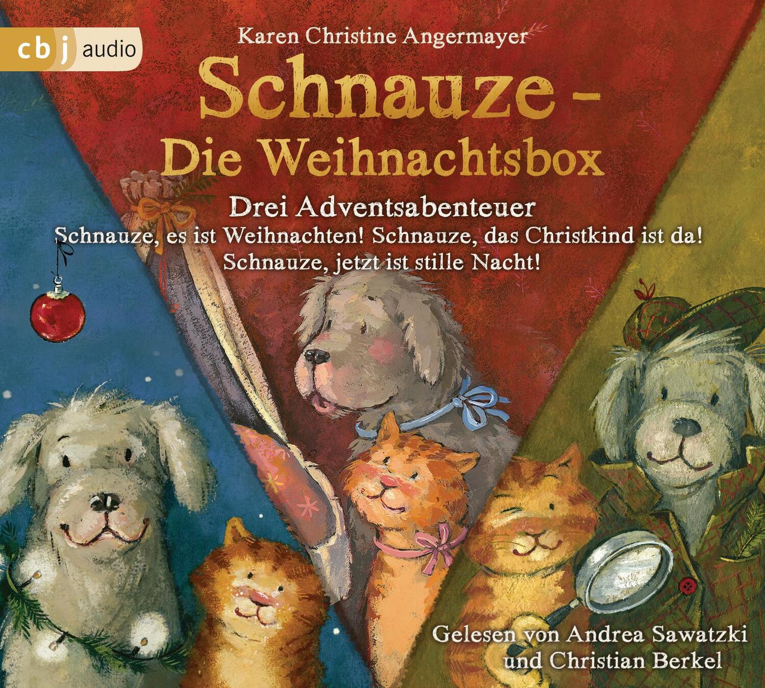 Cover: 9783837149319 | Schnauze - Die Weihnachtsbox | Karen Christine Angermayer | Audio-CD
