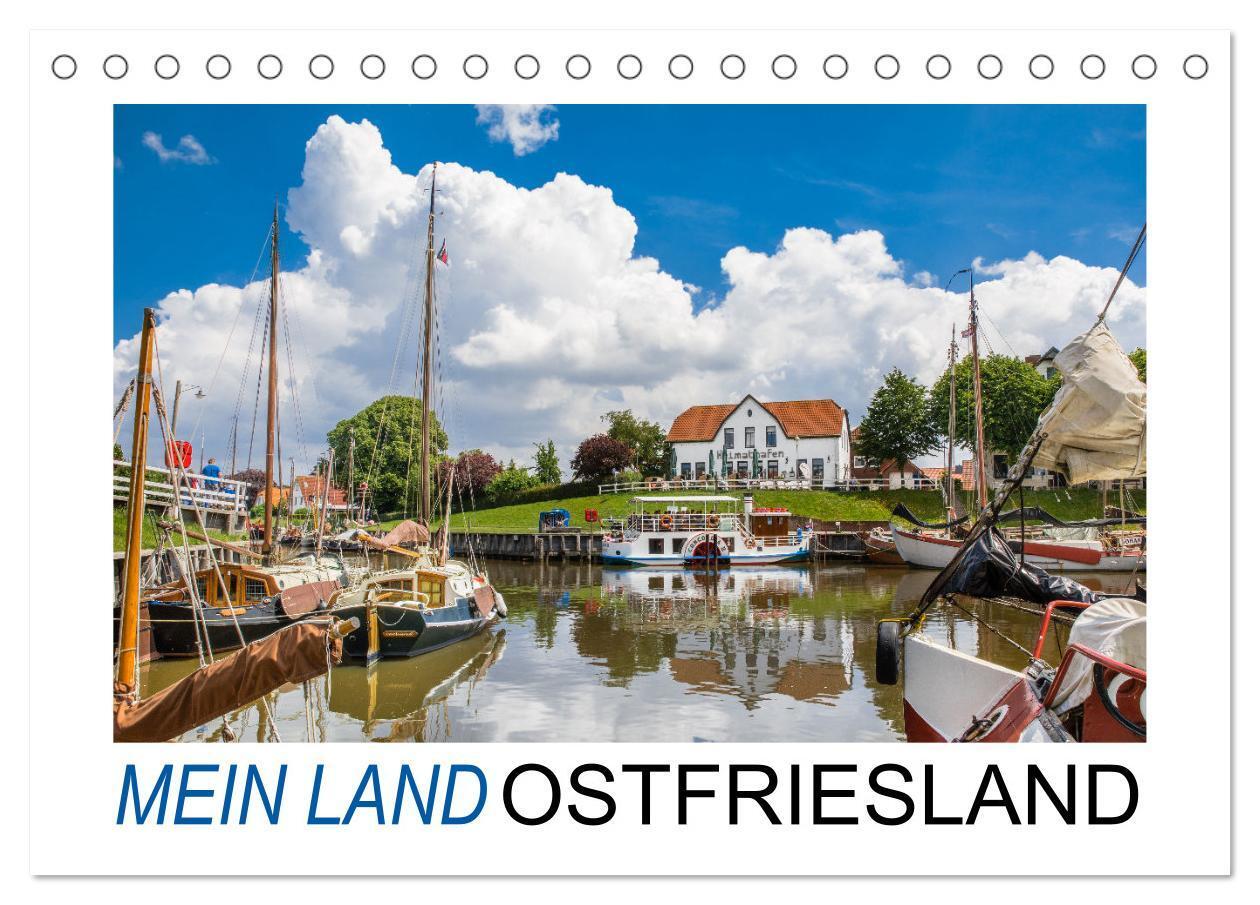 Cover: 9783435035236 | Mein Land, Ostfriesland (Tischkalender 2025 DIN A5 quer), CALVENDO...