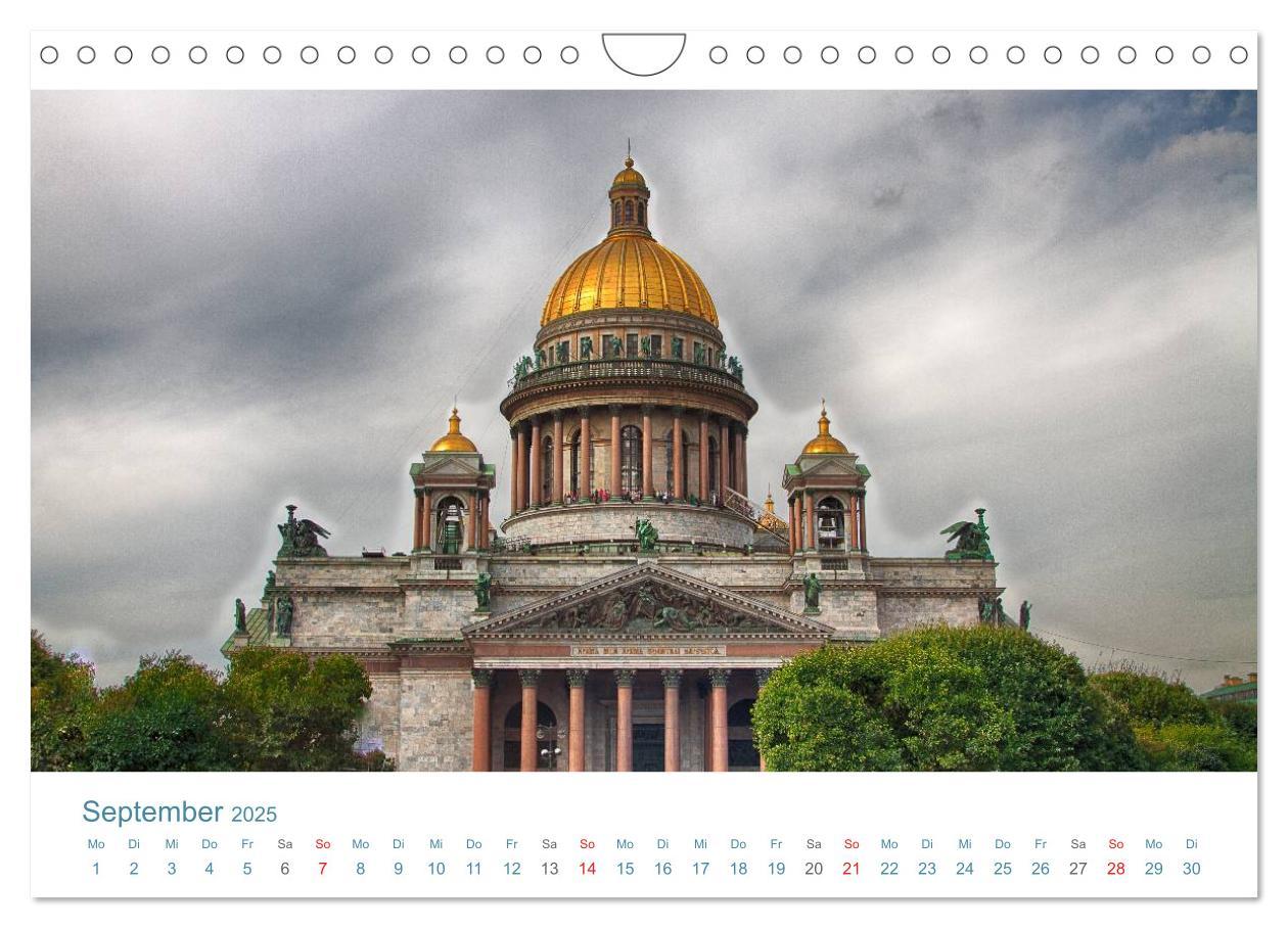 Bild: 9783435573189 | Sankt Petersburg - "Venedig des Nordens" (Wandkalender 2025 DIN A4...