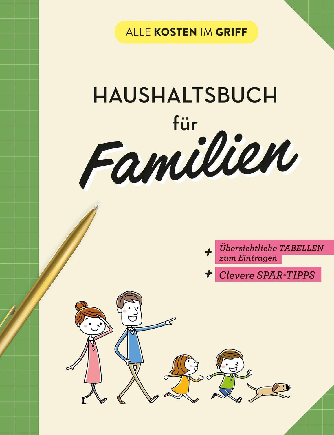 Cover: 9783625193760 | Haushaltsbuch für Familien | Taschenbuch | Alle Kosten im Griff | 2023