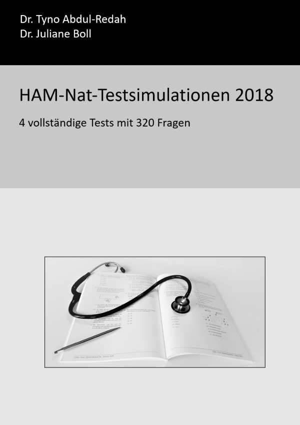 Cover: 9783745070828 | HAM-Nat-Testsimulationen 2018 | 4 vollständige Tests mit 320 Fragen