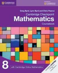 Cover: 9781108615952 | Cambridge Checkpoint Mathematics Coursebook 8 with Cambridge Online...