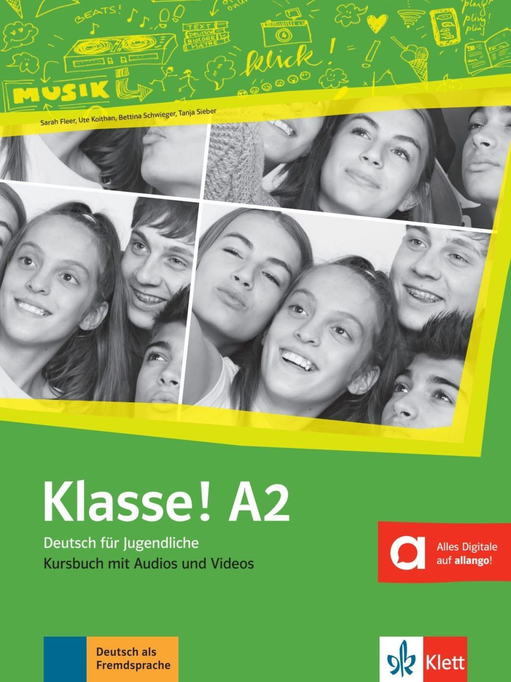 Cover: 9783126071314 | Klasse! A2. Kursbuch mit Audios und Videos | Deutsch für Jugendliche
