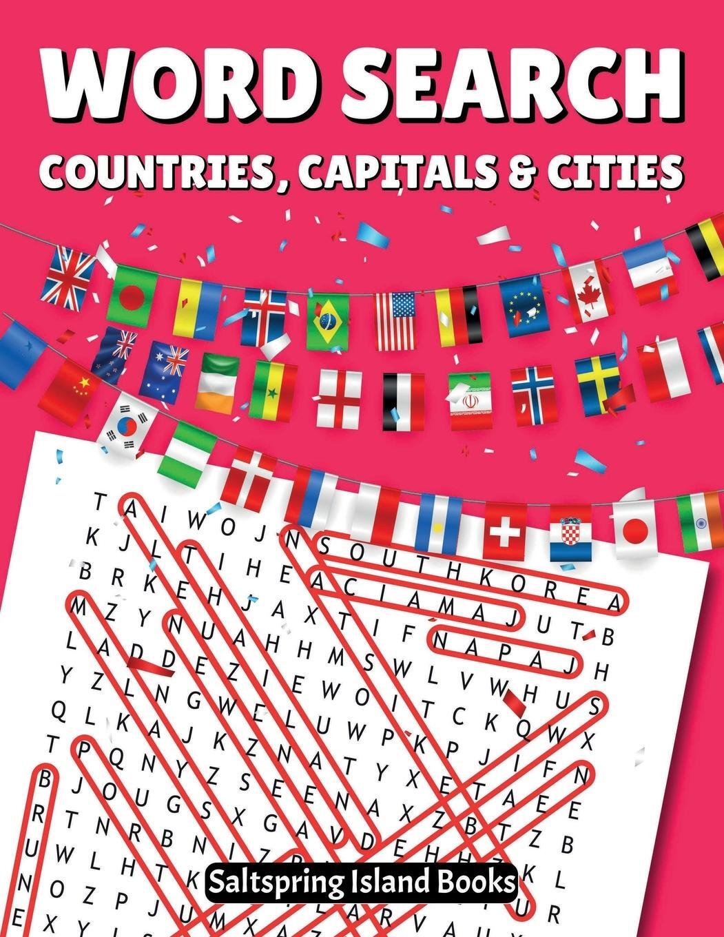 Cover: 9781739033828 | WORD SEARH countries,capitals &amp; cities | Taschenbuch | Paperback