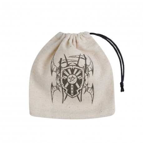 Cover: 5907699493401 | Vampire Beige &amp; black Basic Dice Bag | Dice Bag | QWOVAM41