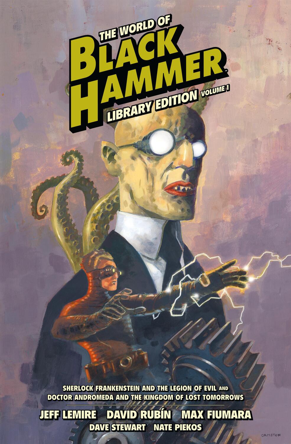Cover: 9781506719955 | The World of Black Hammer Library Edition Volume 1 | Jeff Lemire