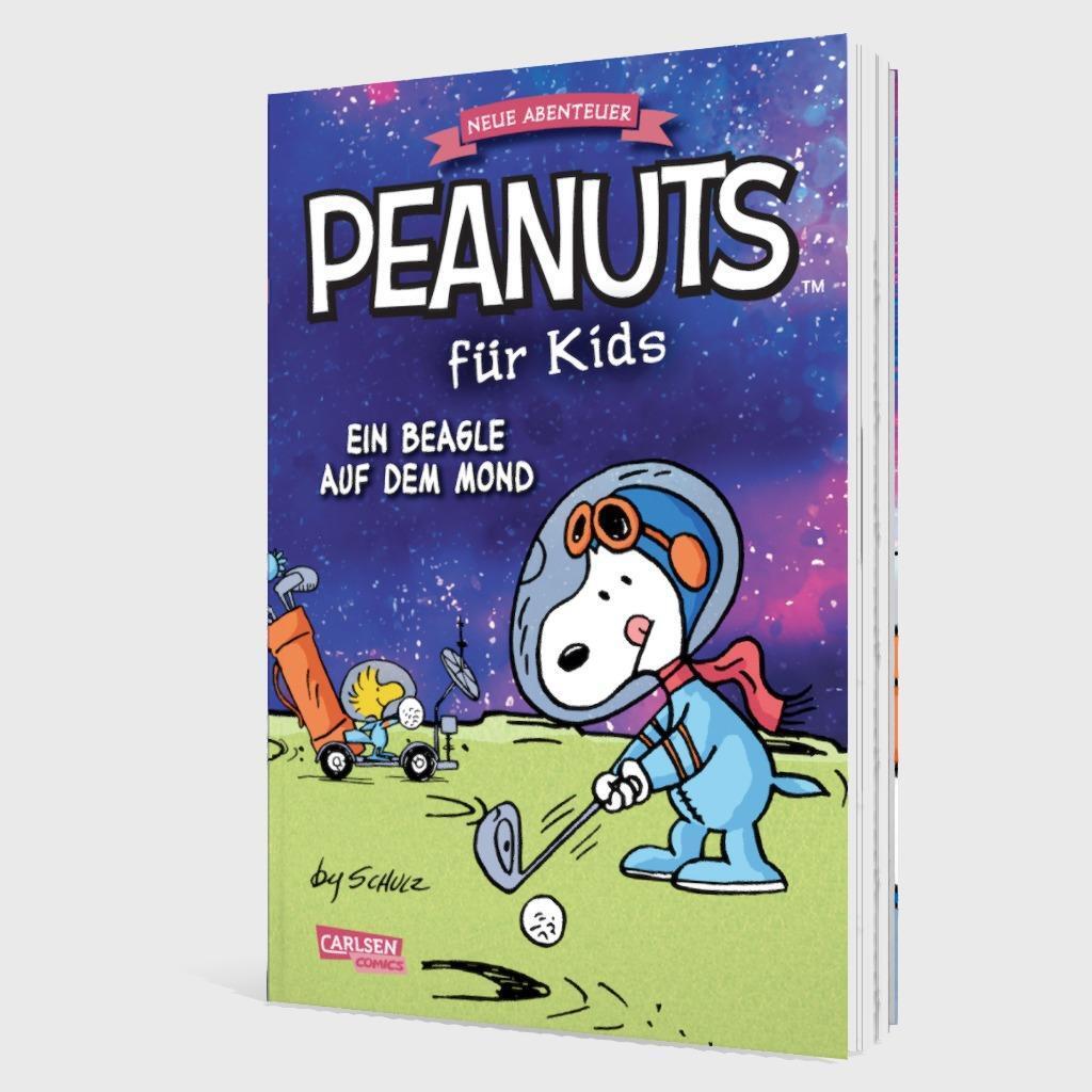 Bild: 9783551800718 | Peanuts für Kids - Neue Abenteuer 1: Ein Beagle auf dem Mond | Schulz