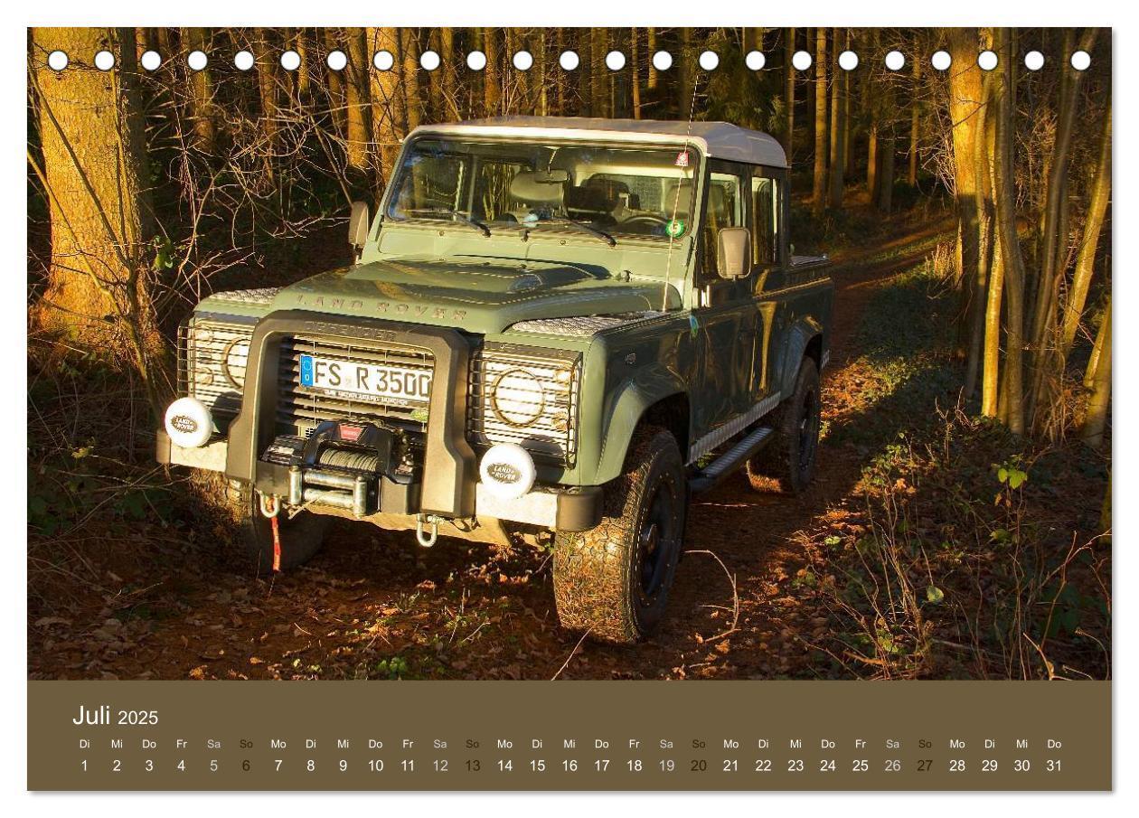 Bild: 9783435505104 | Defender für's Grobe (Tischkalender 2025 DIN A5 quer), CALVENDO...