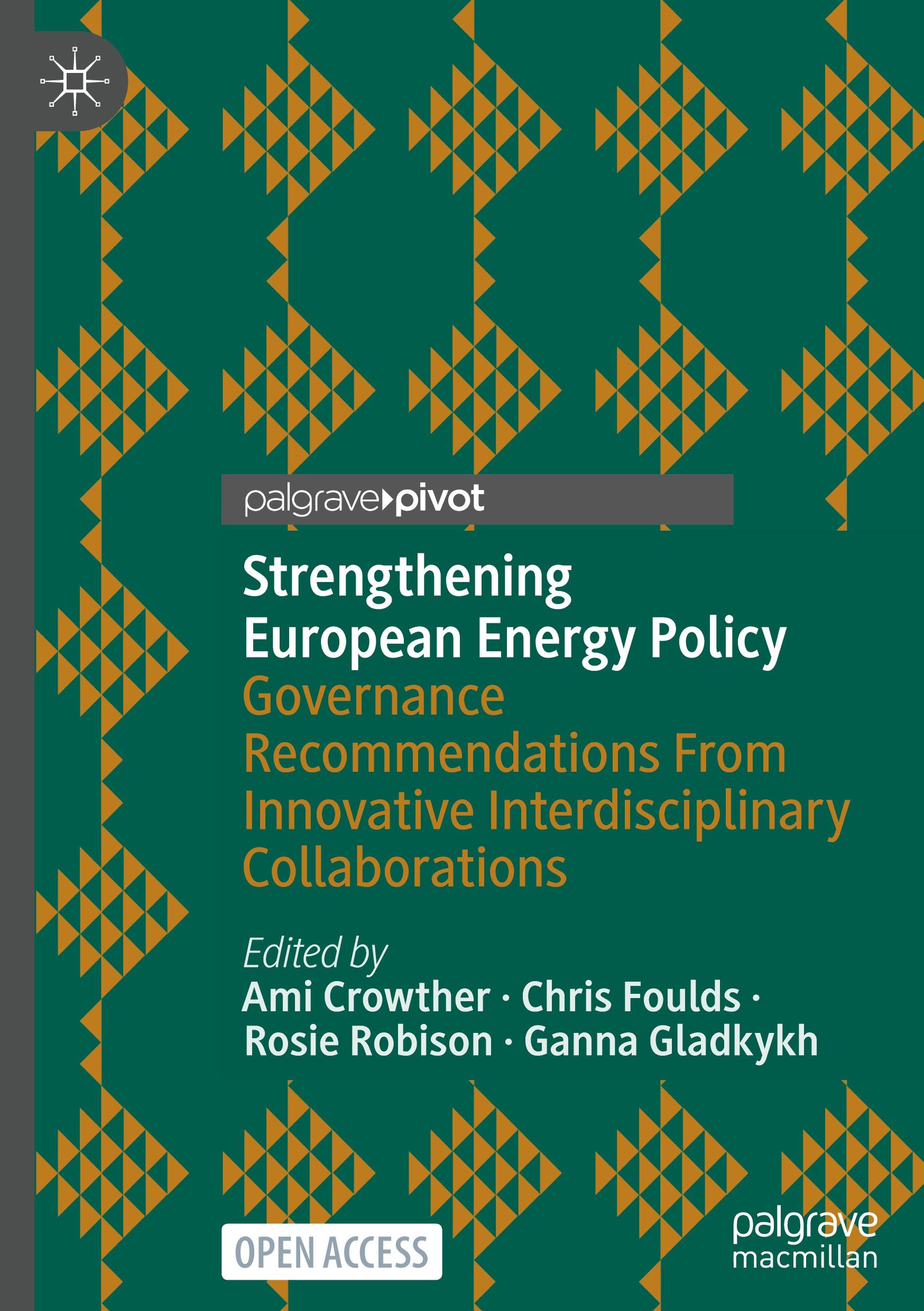 Cover: 9783031664809 | Strengthening European Energy Policy | Ami Crowther (u. a.) | Buch