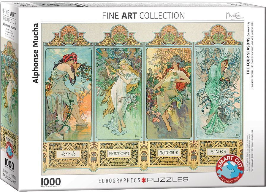 Bild: 628136608244 | The Four Seasons (Variant 3) (Puzzle) | Spiel | In Spielebox | 2023