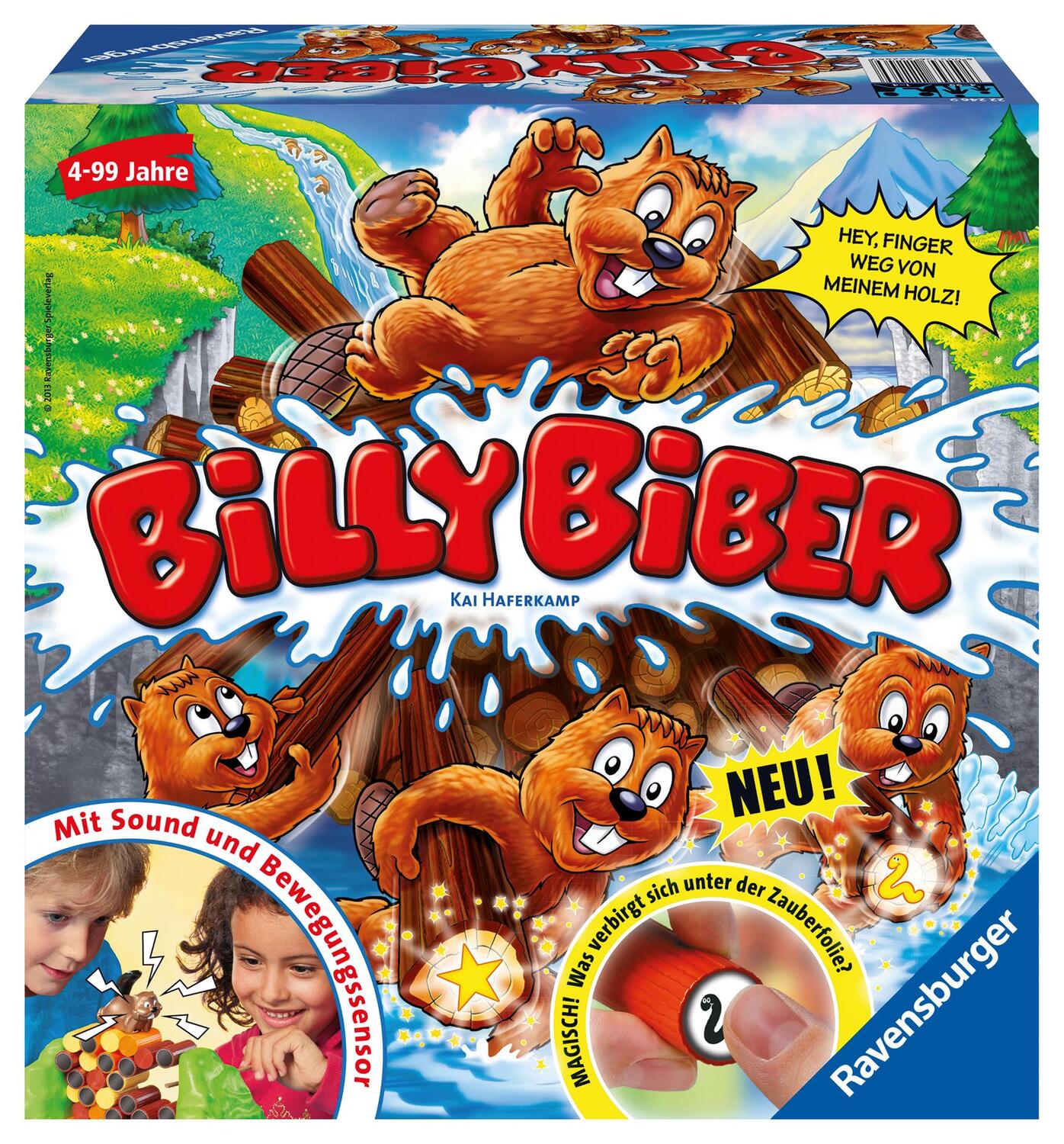 Cover: 4005556222469 | Billy Biber | Lustige Kinderspiele | Spiel | Deutsch | 2013